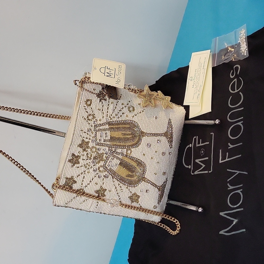 NWT Many Frances Toast OF The Town Crossbody Handbag